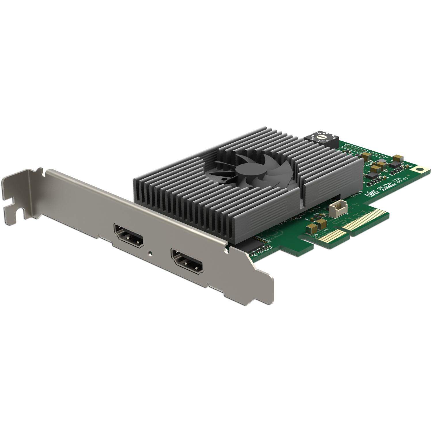 Magewell Pro Capture HDMI 4K Plus LT (11152) | Wewnętrzna karta przechwytująca PCIe (Gen2 x4), x1 HDMI In, x1 HDMI Out Magewell 