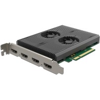 Magewell Pro Capture Dual HDMI 4K Plus LT (11260) | Wewnętrzna karta przechwytująca PCIe (Gen2 x8), x2 HDMI In, x2 HDMI Out Mage
