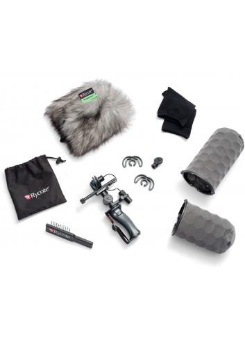 Rycote RYC086305 Nano Shield Kit NS5-DC | Osłona przeciwwietrzna do mikrofonu, futrzak, XLR Rycote - 4