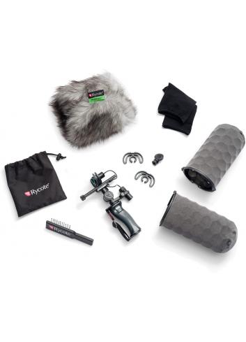 Rycote RYC086306 Nano Shield Kit NS6-DD | Osłona przeciwwietrzna do mikrofonu, futrzak, XLR Rycote - 4