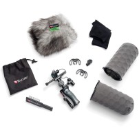 Rycote RYC086306 Nano Shield Kit NS6-DD | Osłona przeciwwietrzna do mikrofonu, futrzak, XLR Rycote - 4