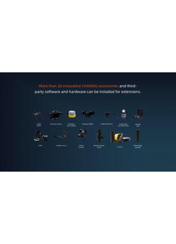 Chasing M2 Pro Max | Industrialna jednostka podwodna, dron podwodny, ROV, 4K 30 FPS, głębokość do 200m, odległość do 400m Chasin