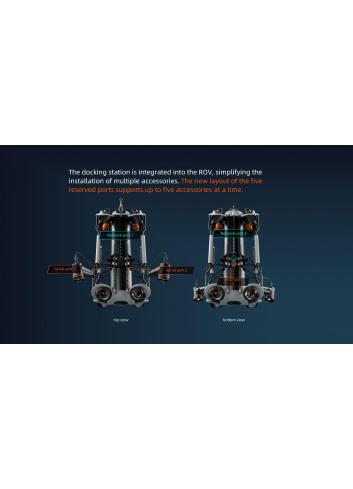 Chasing M2 Pro Max | Industrialna jednostka podwodna, dron podwodny, ROV, 4K 30 FPS, głębokość do 200m, odległość do 400m Chasin