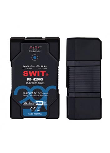 SWIT PB-H290S | Akumulator 290 Wh, V-Lock, Bi-Voltage (14.4/28.8V), odporny na uderzenia, wodoodporny, wysokobciążalny SWIT - 4