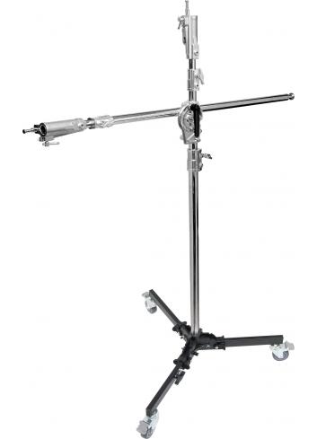 Kupo 346M | Stalowy statyw oświetleniowy z ramieniem na kołach, wys. max. 3.8 m, udźwig 30 kg Kupo Grip - 1