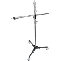 Kupo 346M | Stalowy statyw oświetleniowy z ramieniem na kołach, wys. max. 3.8 m, udźwig 30 kg Kupo Grip - 1