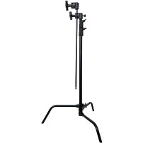 Kupo CL-30MKB | Stalowy statyw oświetleniowy z ramieniem, wys. max. 2.44 m, udźwig 10 kg Kupo Grip - 1