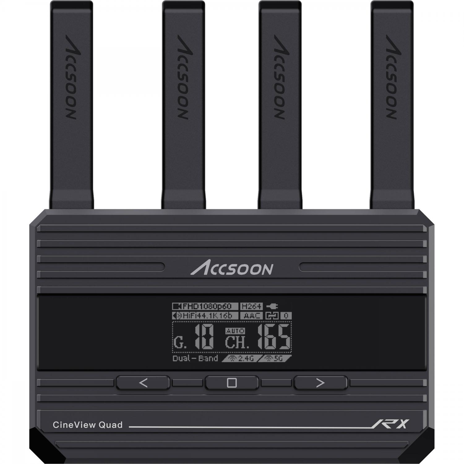 Accsoon CineView Quad Set | Bezprzewodowy zestaw do transmisji wideo do 150 m, SDI, HDMI Accsoon - 4
