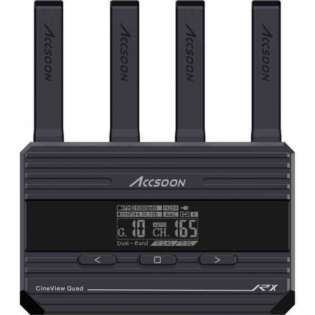 Accsoon CineView Quad Set | Bezprzewodowy zestaw do transmisji wideo do 150 m, SDI, HDMI Accsoon - 4