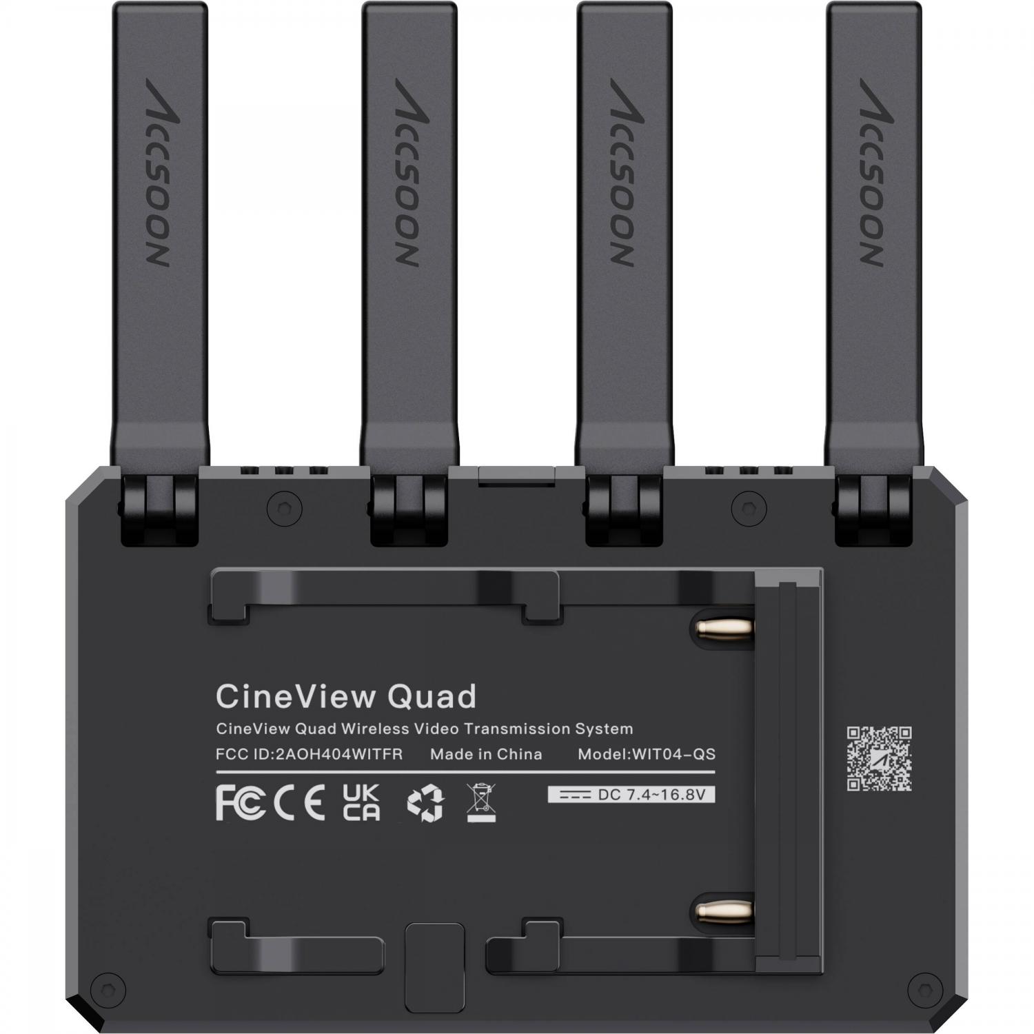 Accsoon CineView Quad Set | Bezprzewodowy zestaw do transmisji wideo do 150 m, SDI, HDMI Accsoon - 5