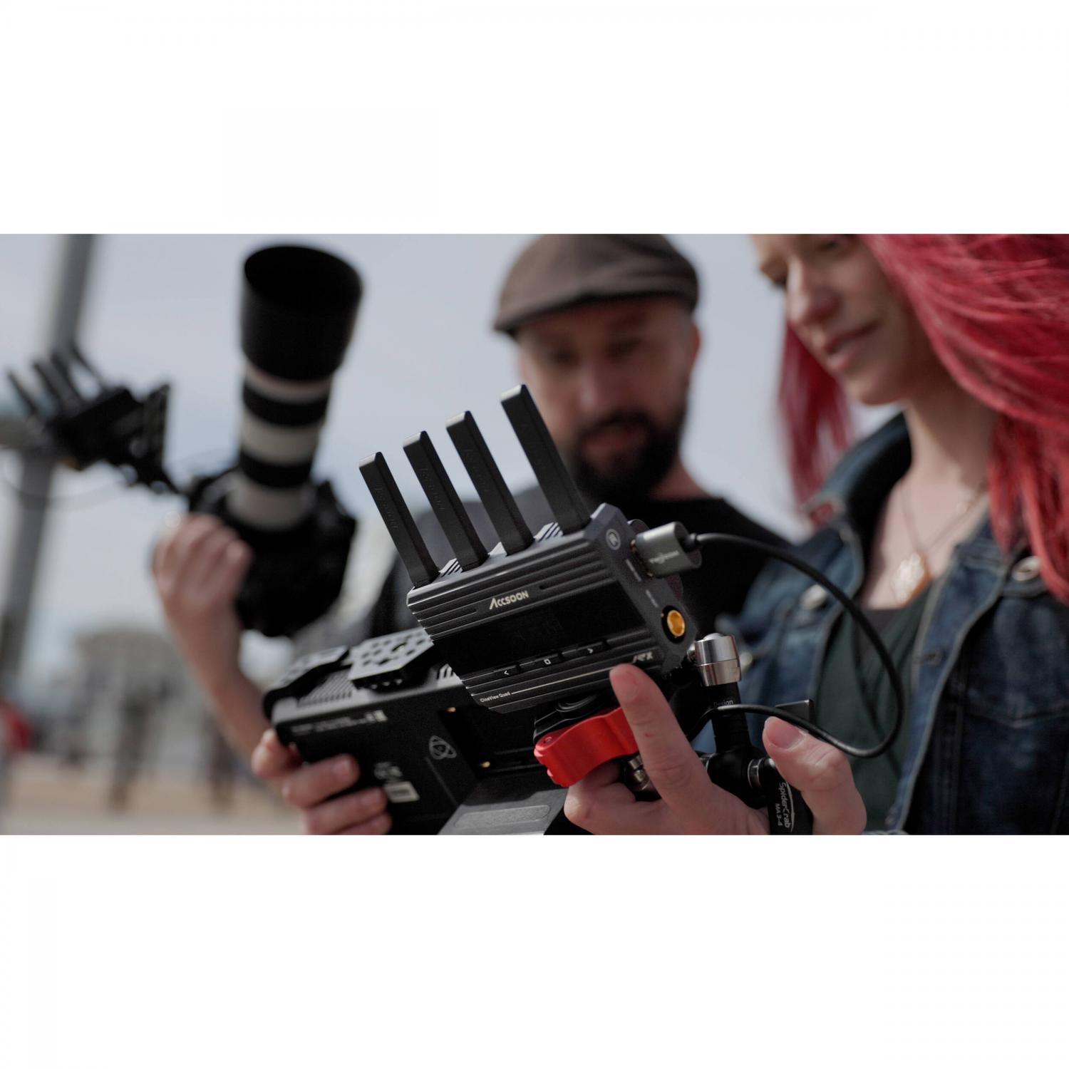 Accsoon CineView Quad Set | Bezprzewodowy zestaw do transmisji wideo do 150 m, SDI, HDMI Accsoon - 15