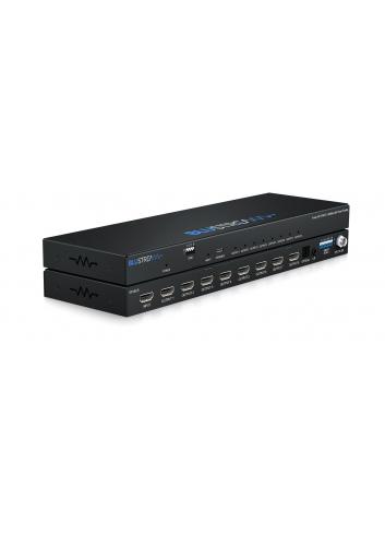 Blustream SP18CS | 8-kanałowy splitter wideo 4K, rozdzielacz, HDMI 2.0, HDCP 2.2, Smart Scaling, Audio Out Blustream - 1