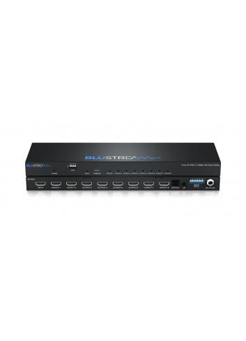 Blustream SP18CS | 8-kanałowy splitter wideo 4K, rozdzielacz, HDMI 2.0, HDCP 2.2, Smart Scaling, Audio Out Blustream - 1