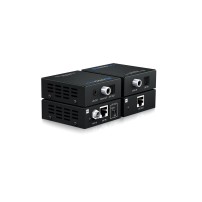 Blustream CAT100AU | Przedłużacz, extender audio przez Ethernet (CAT 5e/Cat 6), konwerter cyfrowo-analogowy, ADC, splitter Blust