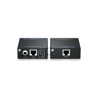 Blustream CAT100AU | Przedłużacz, extender audio przez Ethernet (CAT 5e/Cat 6), konwerter cyfrowo-analogowy, ADC, splitter Blust