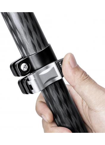 Leofoto LVM-324C+BV-10 | Karbonowy statyw foto-wideo z głowicą BV-10, udźwig do 6 kg, wysokość do 1.75 m Leofoto - 5