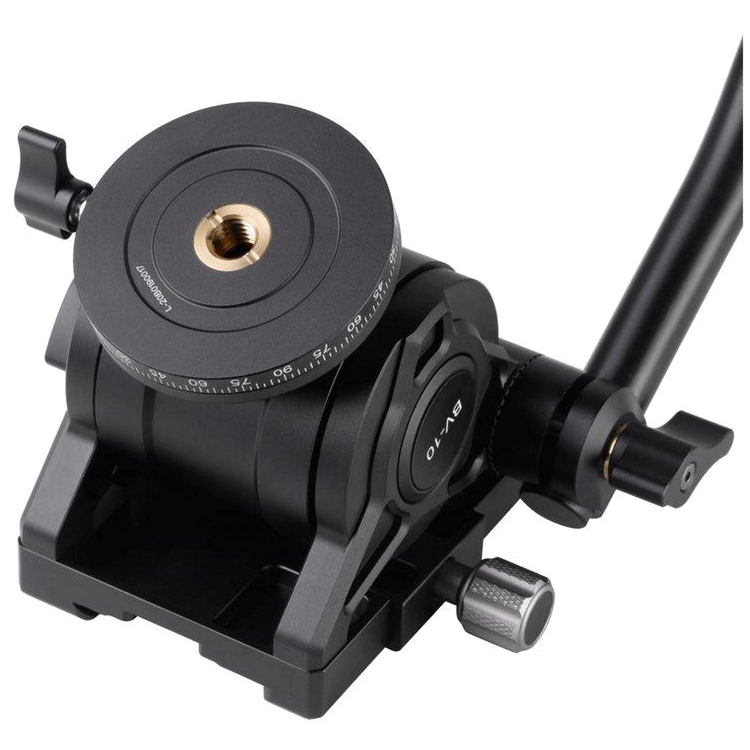 Leofoto LVM-324C+BV-10 | Karbonowy statyw foto-wideo z głowicą BV-10, udźwig do 6 kg, wysokość do 1.75 m Leofoto - 6