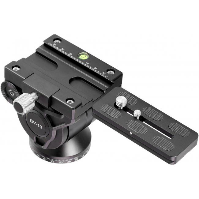 Leofoto LVM-324C+BV-10 | Karbonowy statyw foto-wideo z głowicą BV-10, udźwig do 6 kg, wysokość do 1.75 m Leofoto - 10