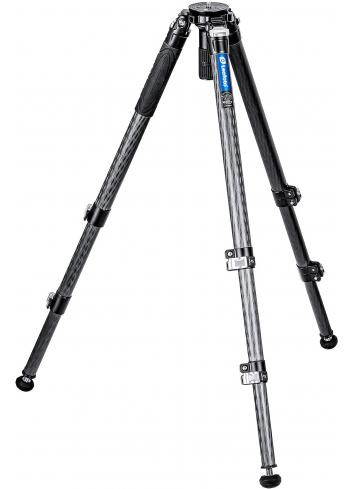 Leofoto LVM-323C+BV-10 | Karbonowy statyw foto-wideo z głowicą BV-10, udźwig do 6 kg, wysokość do 1.65 m Leofoto - 1