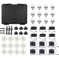 Nanlite PavoBulb 10C 12-Kit | Zestaw żarówek RGB z walizką i akcesoriami, 2700-7500K, CRI 95, DMX, Bluetooth Nanlite - 1
