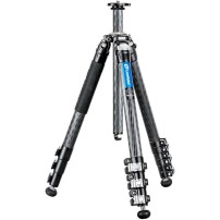 Leofoto LV-284C+BV-5 | Karbonowy statyw foto-wideo z głowicą BV-5, udźwig do 4 kg, wysokość do 1.58 m Leofoto - 3