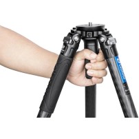Leofoto LV-284C+BV-5 | Karbonowy statyw foto-wideo z głowicą BV-5, udźwig do 4 kg, wysokość do 1.58 m Leofoto - 6
