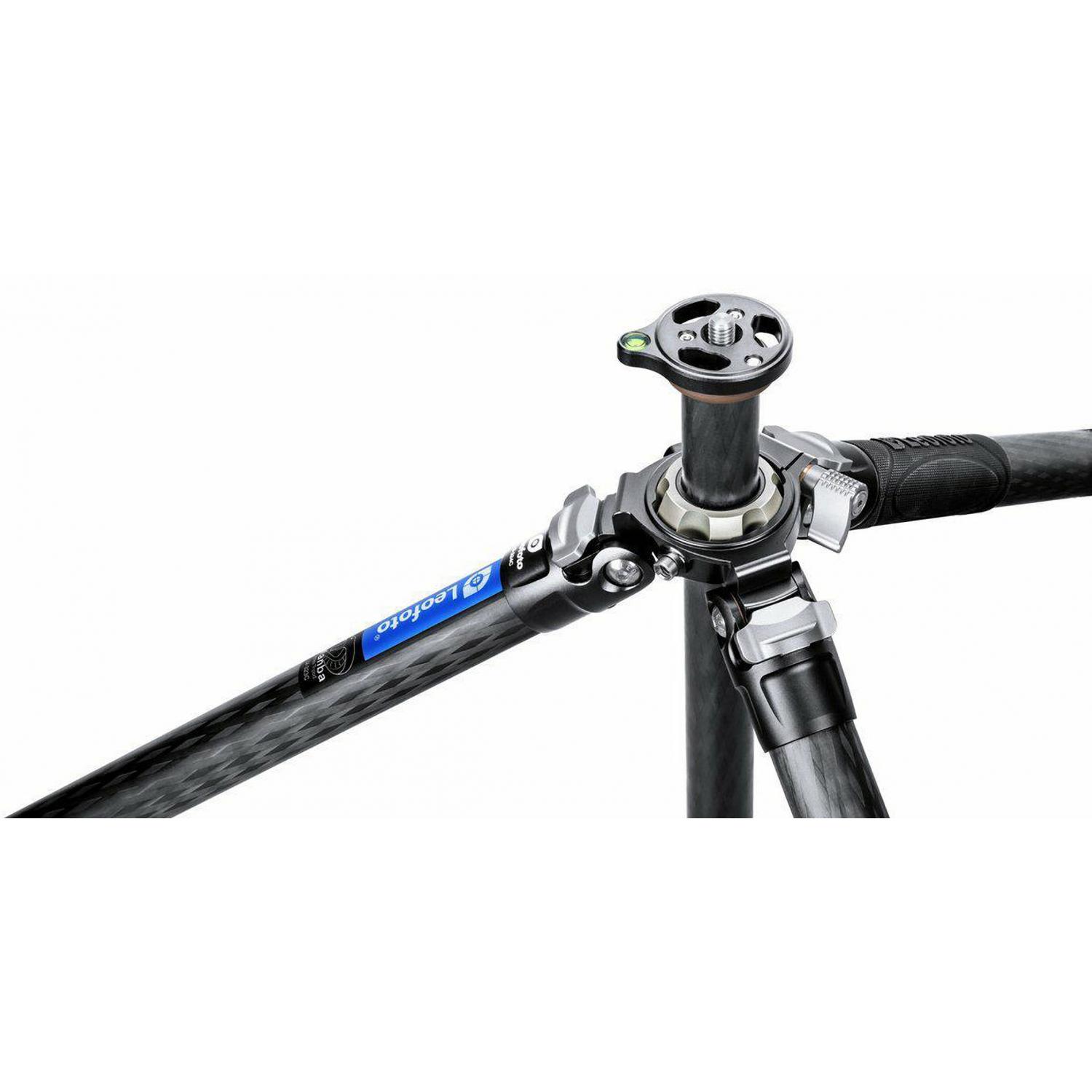 Leofoto LV-324C+BV-10 | Karbonowy statyw foto-wideo z głowicą BV-10, udźwig do 6 kg, wysokość do 1.66 m Leofoto - 9