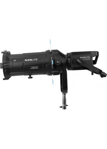 Nanlite PJ-BM-19 | Uchwyt projekcyjny z soczewką 19 stopni, mocowanie Bowens, do Forza 200/300/300B/500/FS-150/FS-200/FS-300 Nan