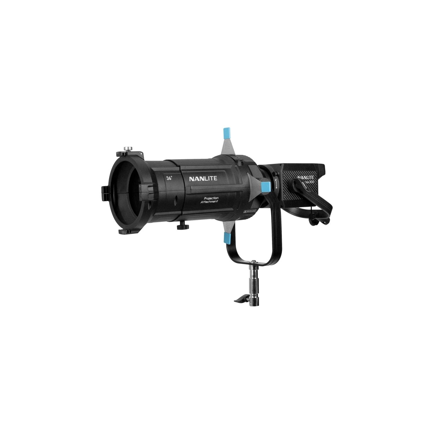 Nanlite PJ-BM-36 | Uchwyt projekcyjny z soczewką 36 stopni, mocowanie Bowens, do Forza 200/300/300B/500/FS-150/FS-200/FS-300 Nan