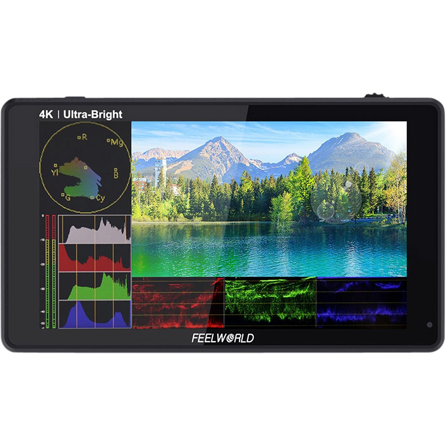 Feelworld LUT6 | Monitor podglądowy 6", 4K HDMI, dotykowy, jasność 2600 cd/m2 Feelworld - 2