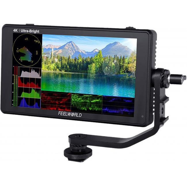 Feelworld LUT6 | Monitor podglądowy 6", 4K HDMI, dotykowy, jasność 2600 cd/m2 Feelworld - 1