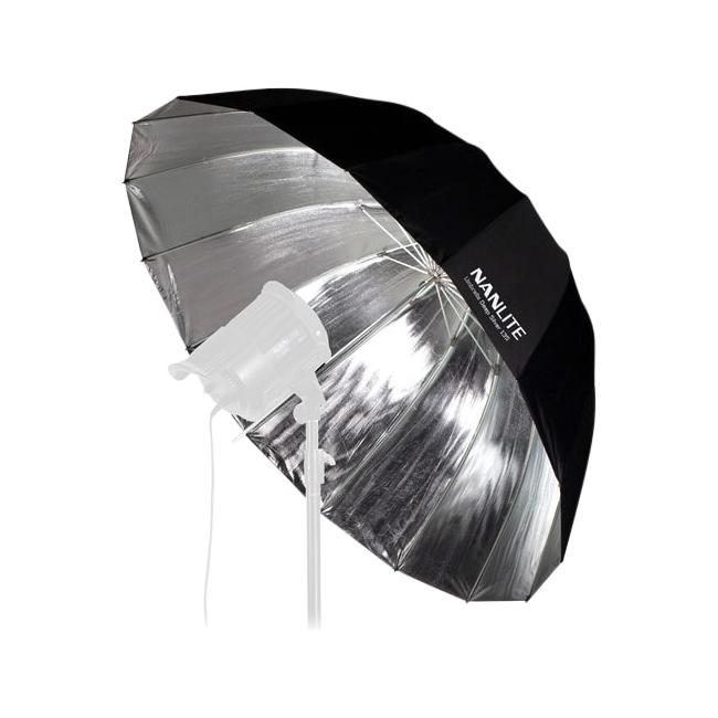Nanlite U-135DS | Srebrna parasolka, głęboka, 135 cm Nanlite - 1