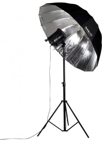 Nanlite U-135DS | Srebrna parasolka, głęboka, 135 cm Nanlite - 6