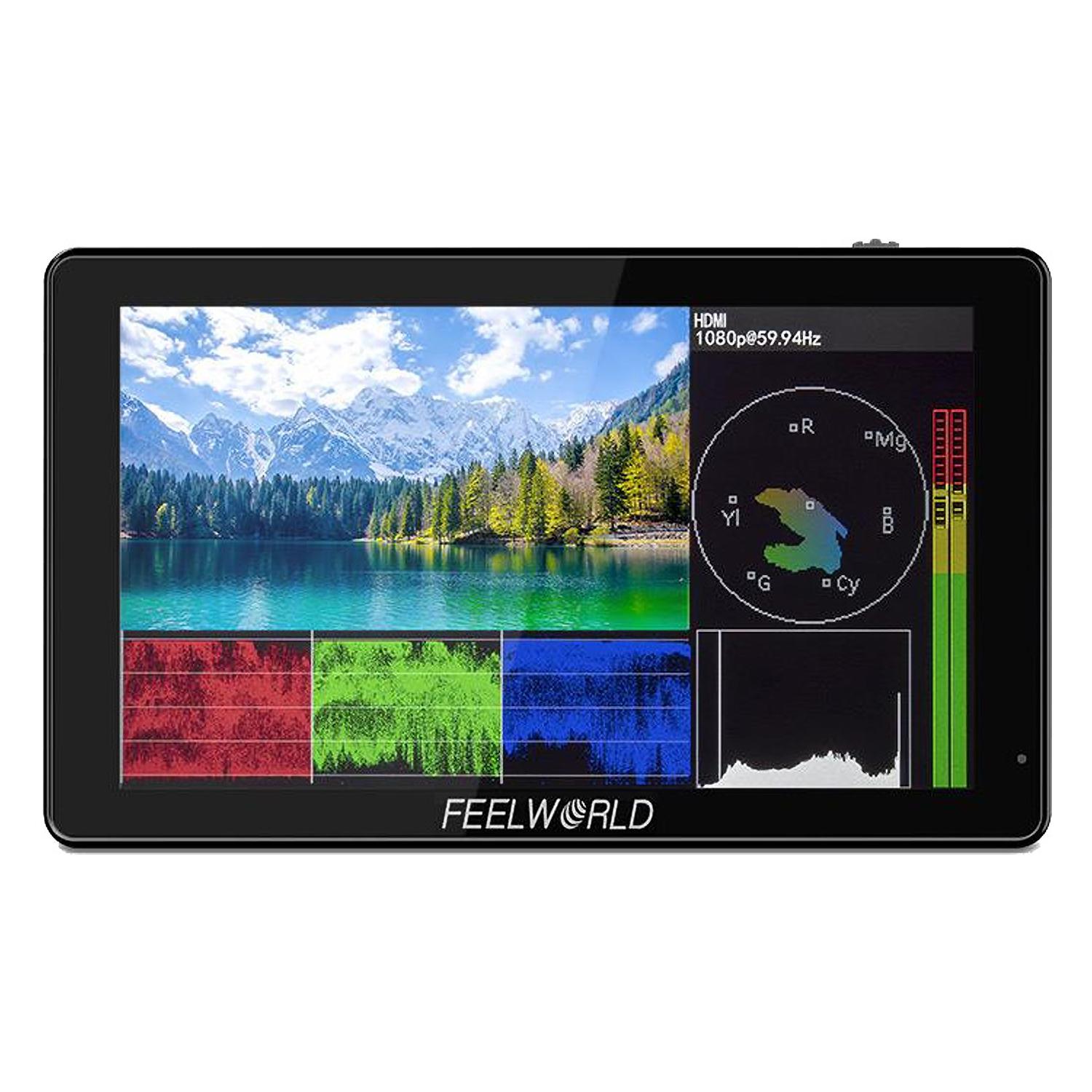 Feelworld LUT5 | Monitor podglądowy 5.5", 4K HDMI, dotykowy, jasność 3000cd/m2 Feelworld - 1