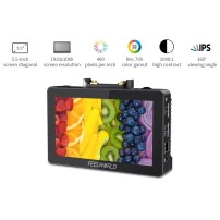Feelworld FT6+FR6 | Monitory podglądowe z transmiterem bezprzewodowym 250m, 5.5", HDMI Feelworld - 18