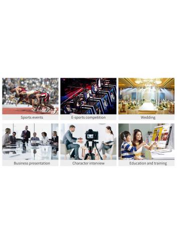 Feelworld L2 Plus | Mikser wideo, 4-kanałowy HDMI, ekran 5.5", sterowanie PTZ Feelworld - 11