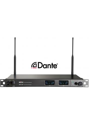 MIPRO ACT-727 Dante | Dwukanałowy szerokopasmowy odbiornik UHF 72MHz rack 1U MIPRO - 1