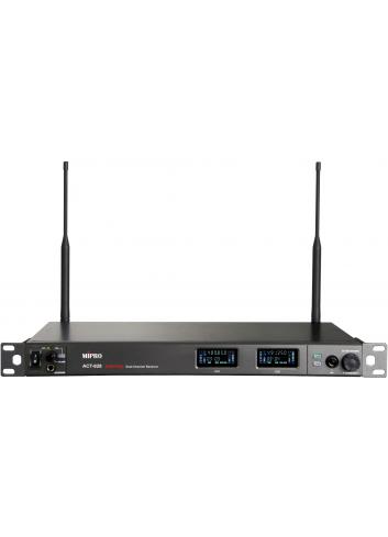 MIPRO ACT-828 | Dwukanałowy szerokopasmowy odbiornik UHF 72MHz rack 1U MIPRO - 1
