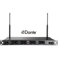 MIPRO ACT-848 Dante | Czterokanałowy szerokopasmowy odbiornik UHF 72MHz rack 1U MIPRO - 1