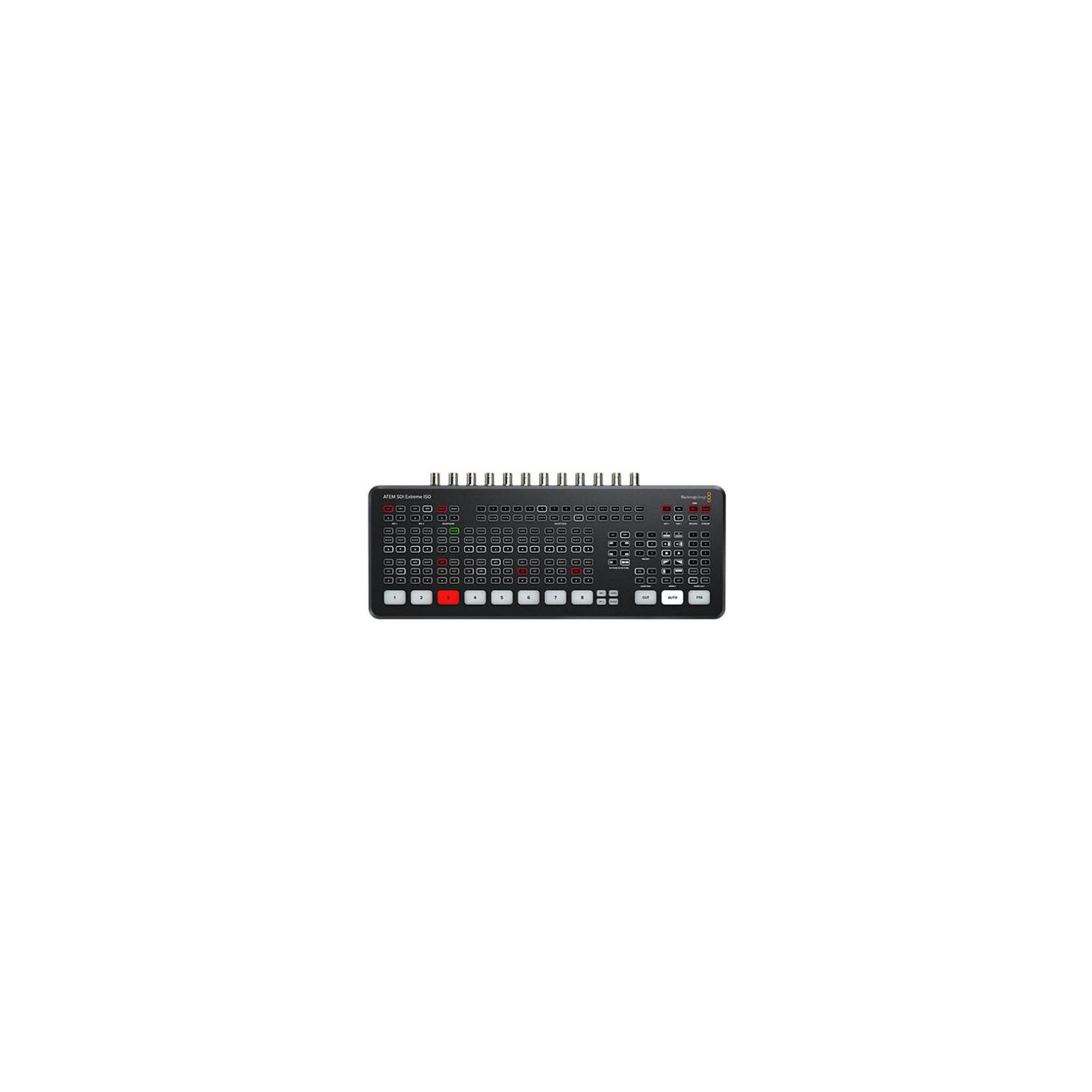 Blackmagic Design ATEM SDI Extreme ISO | Mikser wideo 1080p, 8-kanałowy, SDI, streaming USB-C, x2 SDI OUT, x2 Audio Mini Jack In