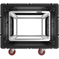 Peli Rack CLASSIC-V 7U | Case rackowy, skrzynia 7U, szafa na kołach Peli - 3