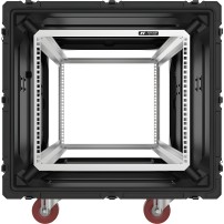 Peli Rack CLASSIC-V 9U | Case rackowy, skrzynia 9U, szafa na kołach Peli - 3