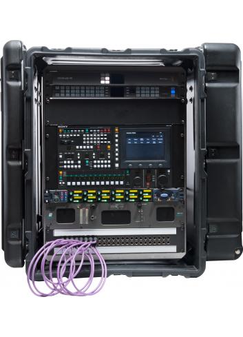 Peli Rack SUPER-V 14U | Case rackowy, skrzynia 14U, szafa z kółkami Peli - 5