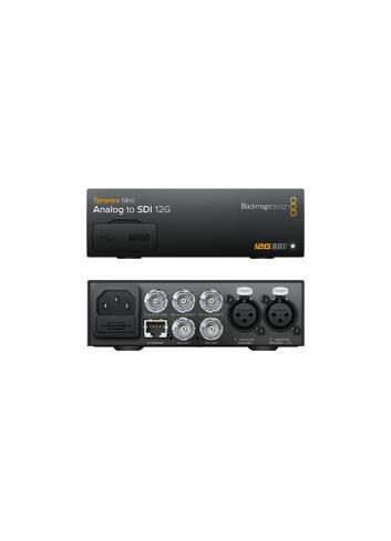 Blackmagic Design Teranex Mini Analog to SDI 12G | Konwersja analogowego wideo YUV/S-Video/Composite na SD, HD, 3G-SDI, 6G-SDI B