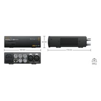 Blackmagic Design Teranex Mini Analog to SDI 12G | Konwersja analogowego wideo YUV/S-Video/Composite na SD, HD, 3G-SDI, 6G-SDI B