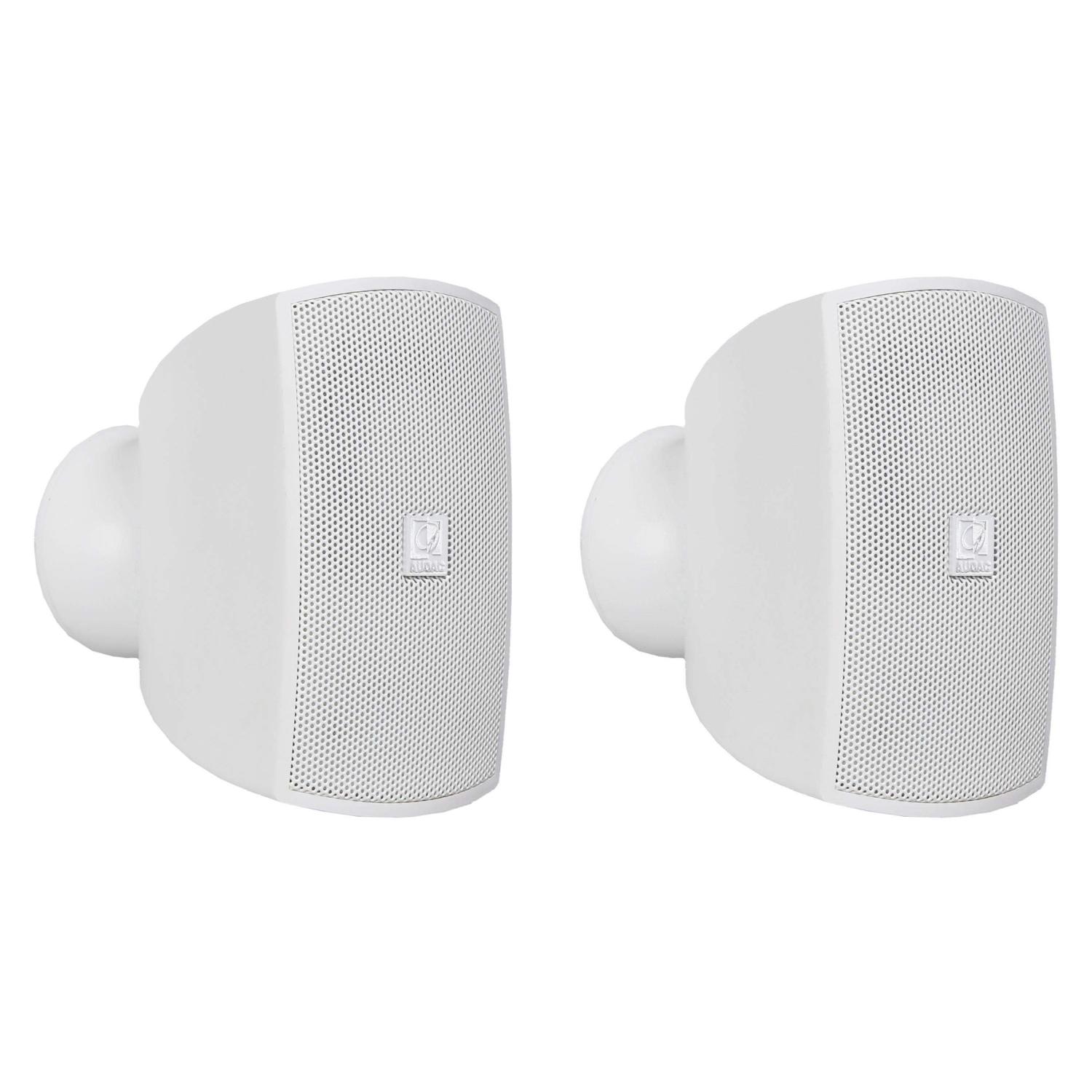 AUDAC ATEO2/W | Para pasywnych głośników ściennych / sufitowych, 8 Ohm, 2 x 10 W RMS, IP40, białe AUDAC - 1