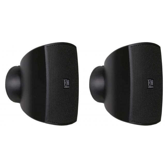 AUDAC ATEO2D/B | Para pasywnych głośników ściennych / sufitowych, 16 Ohm, 2 x 10 W RMS, IP40, czarne AUDAC - 1