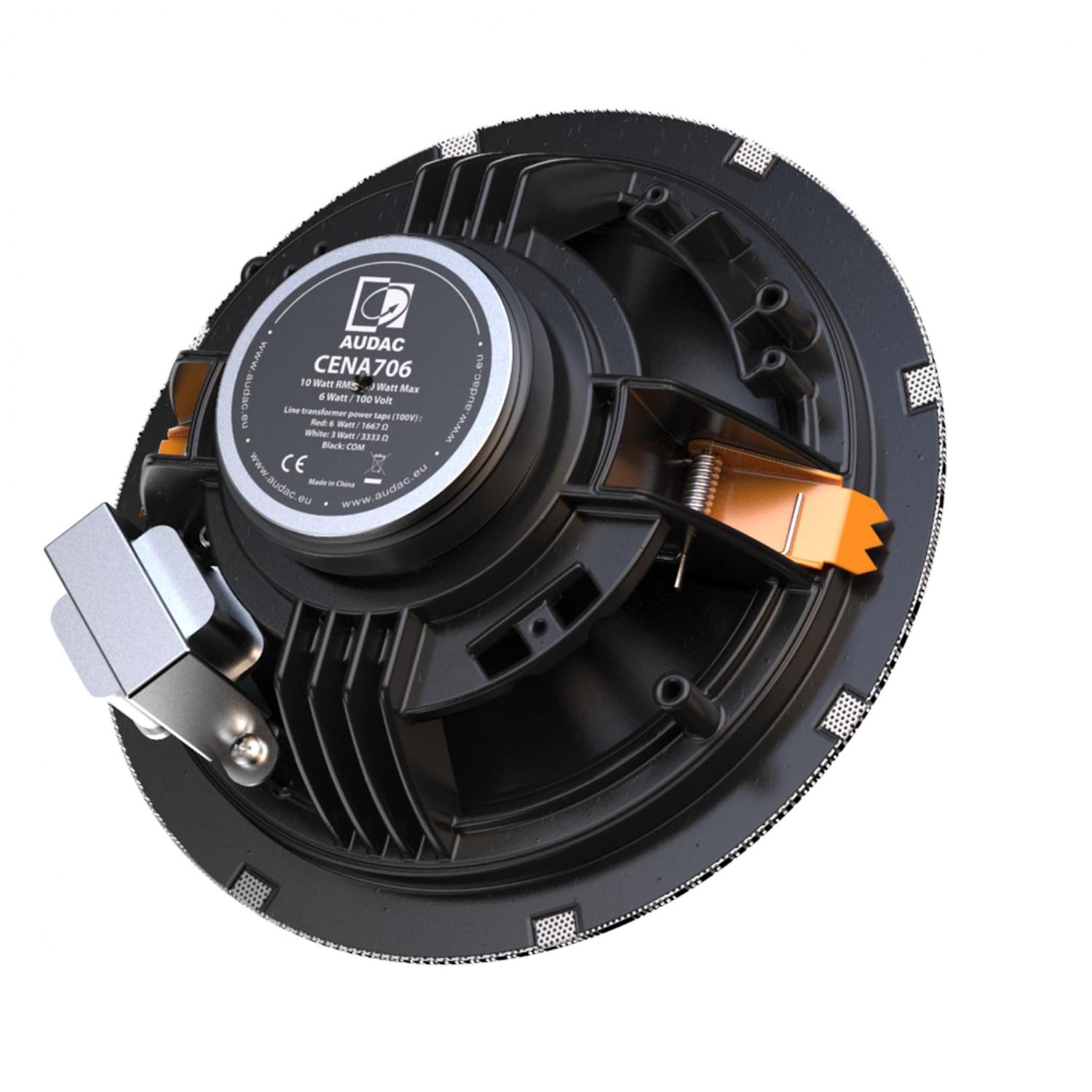 AUDAC CENA706/B | Pasywny głośnik sufitowy, 6.5", 10 W RMS, 8 Ohm / 100V AUDAC - 5