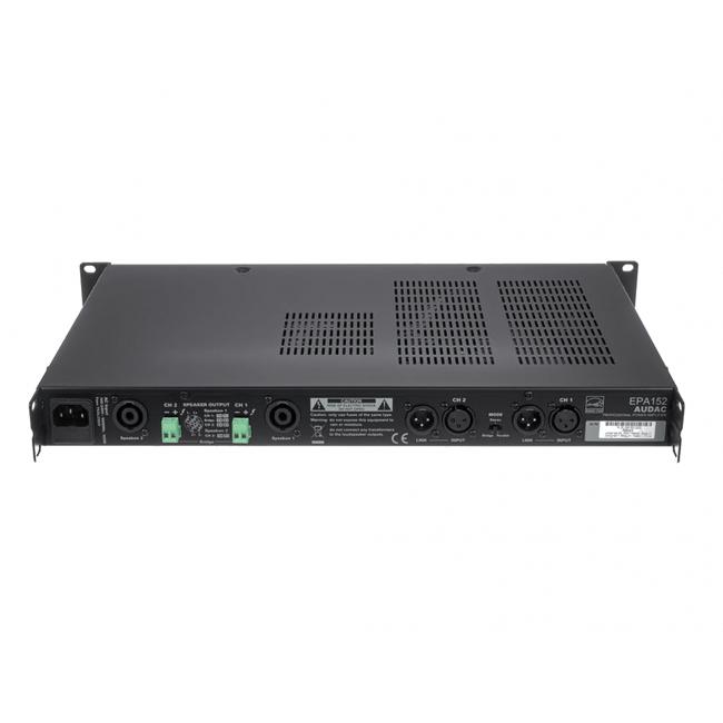 AUDAC EPA152 | 2-kanałowy wzmacniacz instalacyjny, 2 x 150W, 4 Ohm / 8 Ohm, instalacyjna końcówka mocy klasy D AUDAC - 6