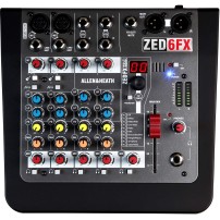 Allen & Heath ZED-6FX | Mały analogowy mikser audio z efektami FX Allen & Heath - 1